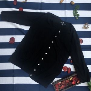 Women’s black cardigan